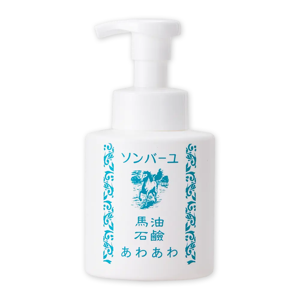 ソンバーユ馬油石鹸 あわあわ